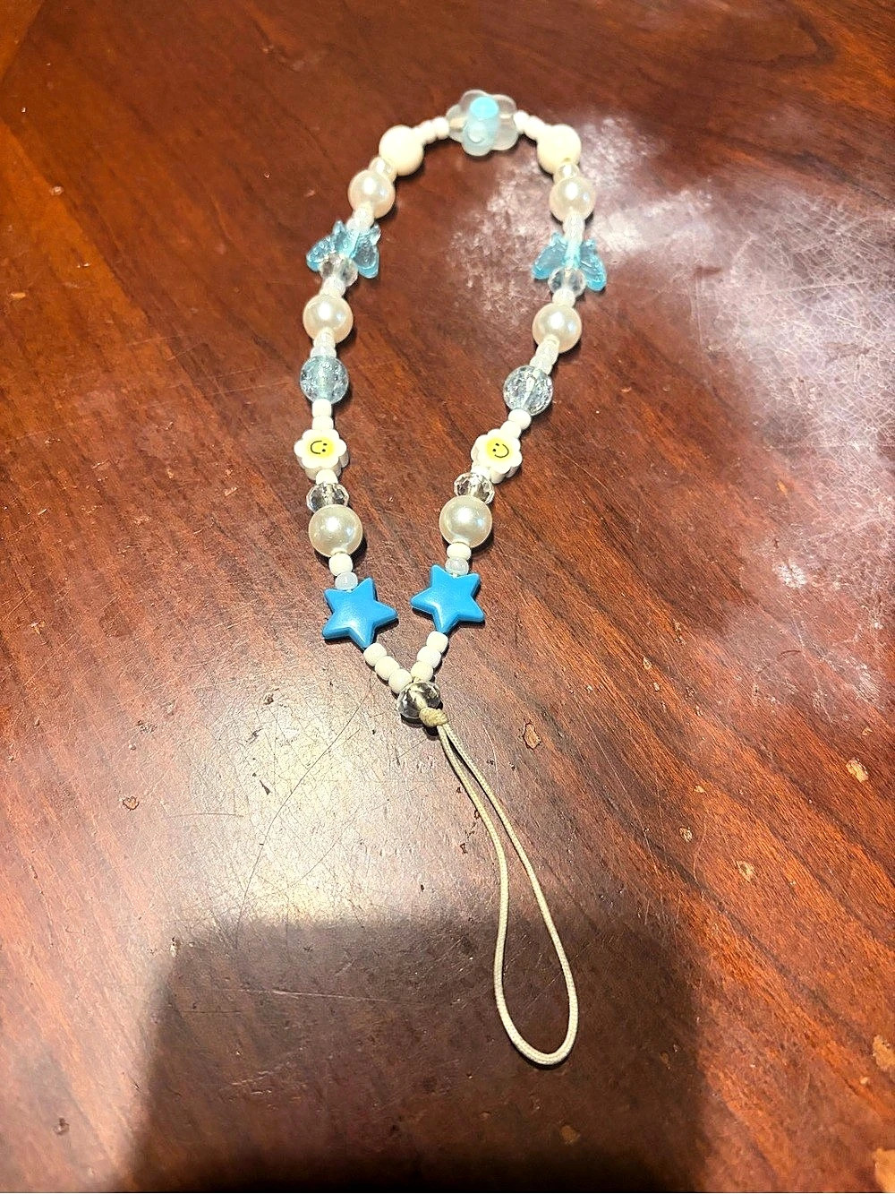 Beaded Star Phone Wristlet